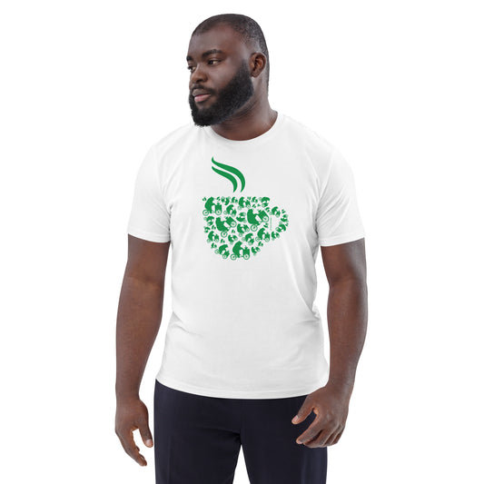 Coffee Cup Unisex organic cotton t-shirt